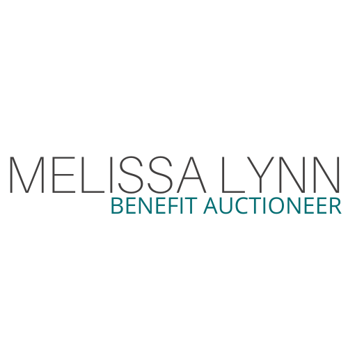 Melissa Lynn Benefit Auctioneer Logo