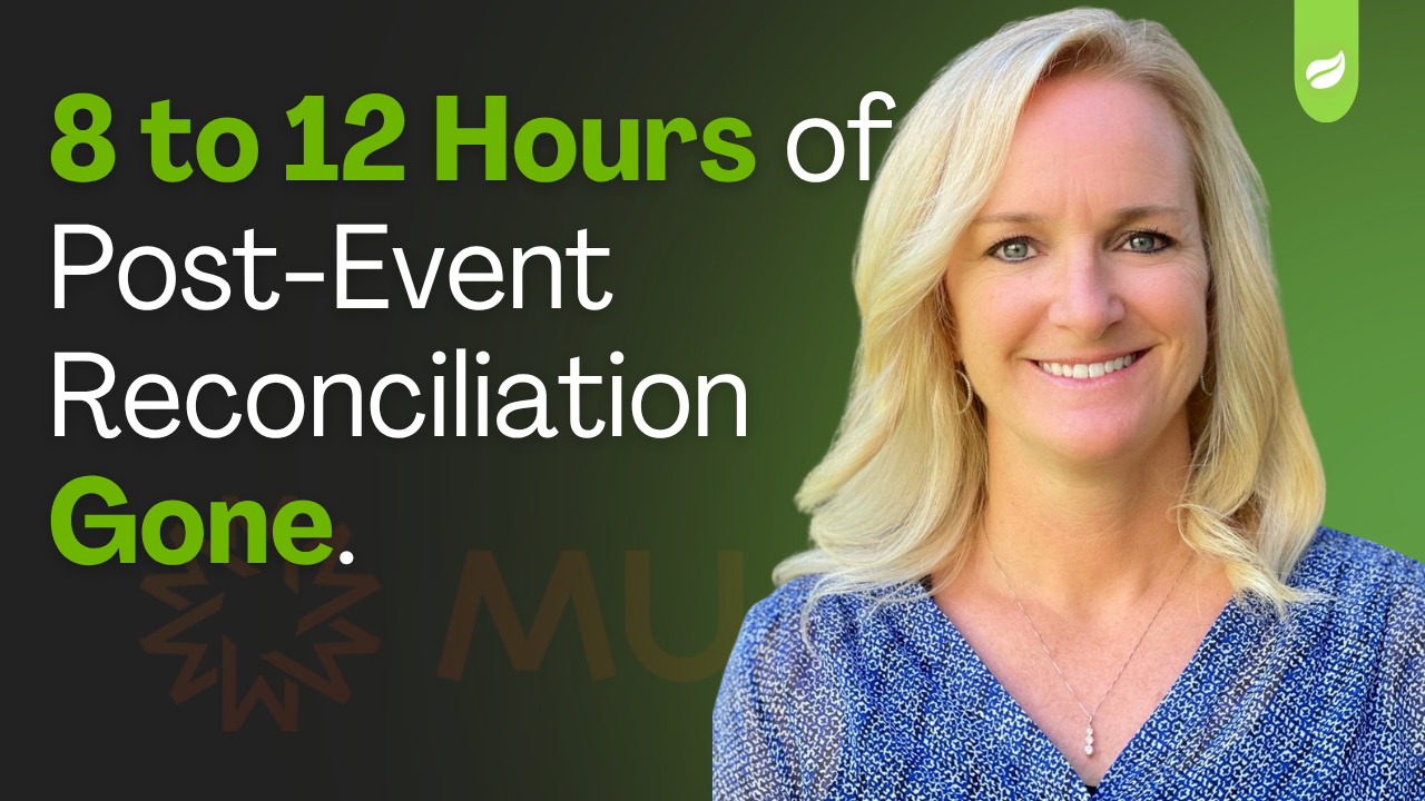 Trellis Case Study - Musana raised over a million dollars a year. After their first Trellis event, the cleanup dropped by 8 to 12 hours.